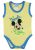 Disney Mickey "Good Days" ujjatlan baba body sárga