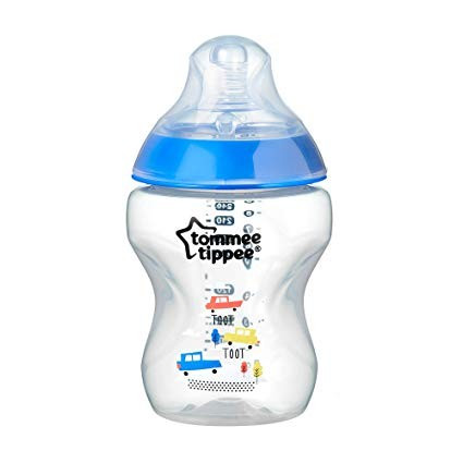 Tommee Tippee Closer to Nature cumisüveg 260 ml - Kék autós